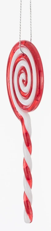 ZAWIESZKA ŚWIĄTECZNY LIZAK 2SZT. 13x5,5x1CM
