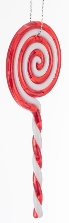 ZAWIESZKA ŚWIĄTECZNY LIZAK 2SZT. 13x5,5x1CM