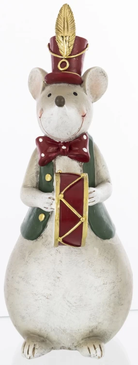 FIGURKA MYSZ MYSZKA Z INSTRUMENTEM 23x9x11,5cm