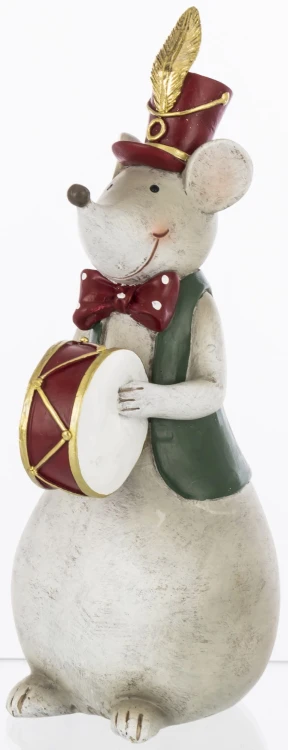 FIGURKA MYSZ MYSZKA Z INSTRUMENTEM 23x9x11,5cm