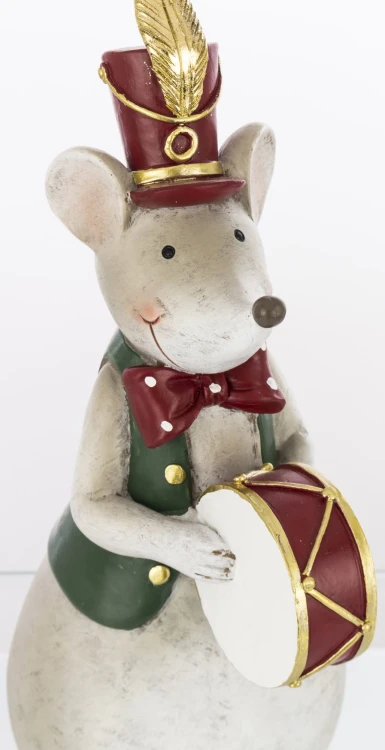 FIGURKA MYSZ MYSZKA Z INSTRUMENTEM 23x9x11,5cm