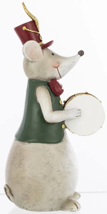FIGURKA MYSZ MYSZKA Z INSTRUMENTEM 23x9x11,5cm