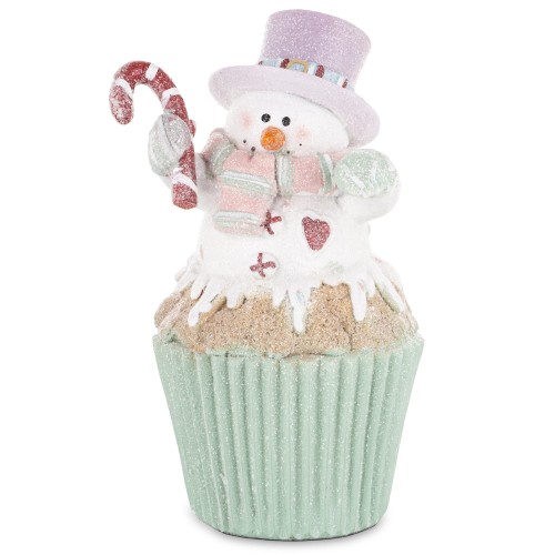 FIGURKA BAŁWAN BAŁWANEK MUFFINKA 18x9,5x9,5CM