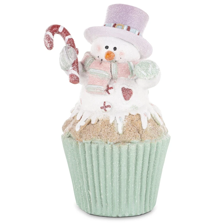 FIGURKA BAŁWAN BAŁWANEK MUFFINKA 18x9,5x9,5CM