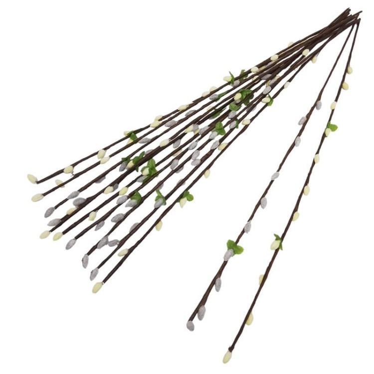 SZTUCZNA BAZIA BAZIE bukiet 5 szt 64CM MIX