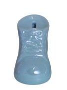 SKARBONKA CERAMICZNA BUT BUCIK NIEBIESKI