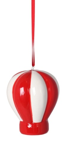 ZAWIESZKA CERAMICZNA BALON MIX KOLORÓW 9CM