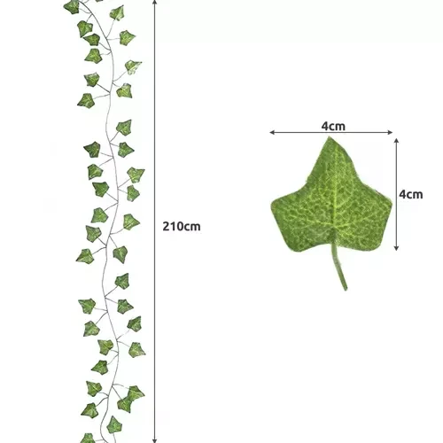 SZTUCZNY BLUSZCZ - GIRLANDA 2,1M