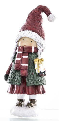 FIGURKA ZIMOWE DZIECKO MIX WZORÓW 14,5CM