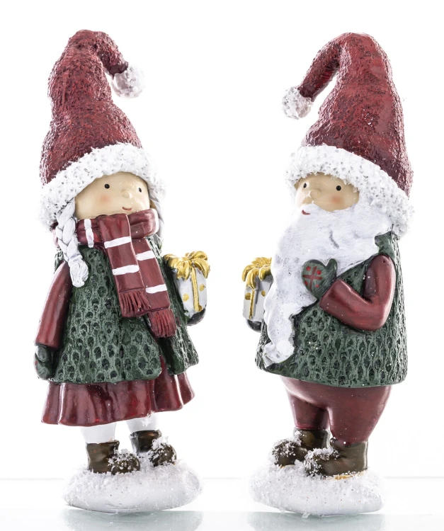 FIGURKA ZIMOWE DZIECKO MIX WZORÓW 14,5CM