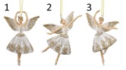 ZAWIESZKA ANIOŁ BALETNICA MIX WZORÓW 12CM