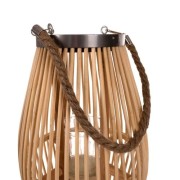 LAMPION BAMBUSOWY OGRODOWY 40X23CM