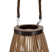 LAMPION BAMBUSOWY OGRODOWY 40X23CM