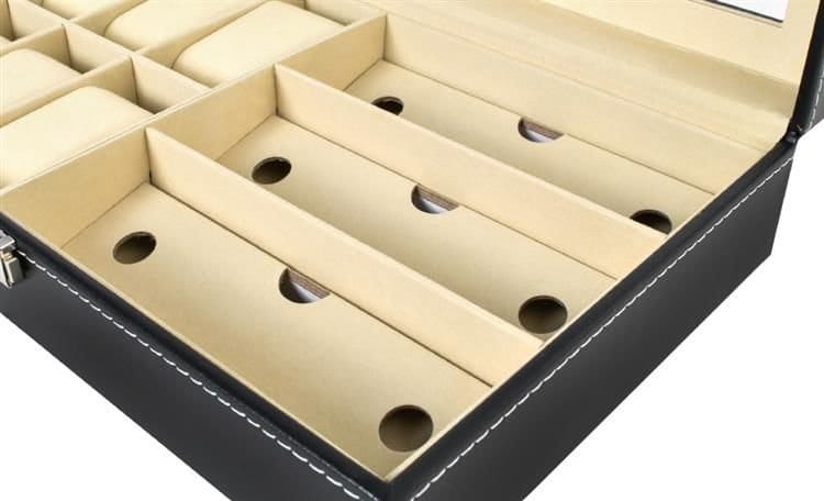 ORGANIZER NA ZEGARKI  I OKULARY 33x22,5cm