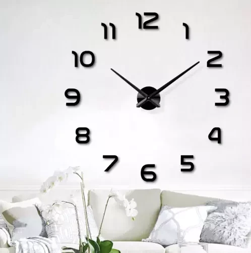 ZEGAR ŚCIENNY LOFT DIY 60-130cm