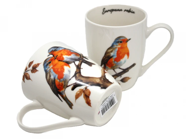 KUBEK CERAMICZNY Z RUDZIKIEM RUDZIK 350ML