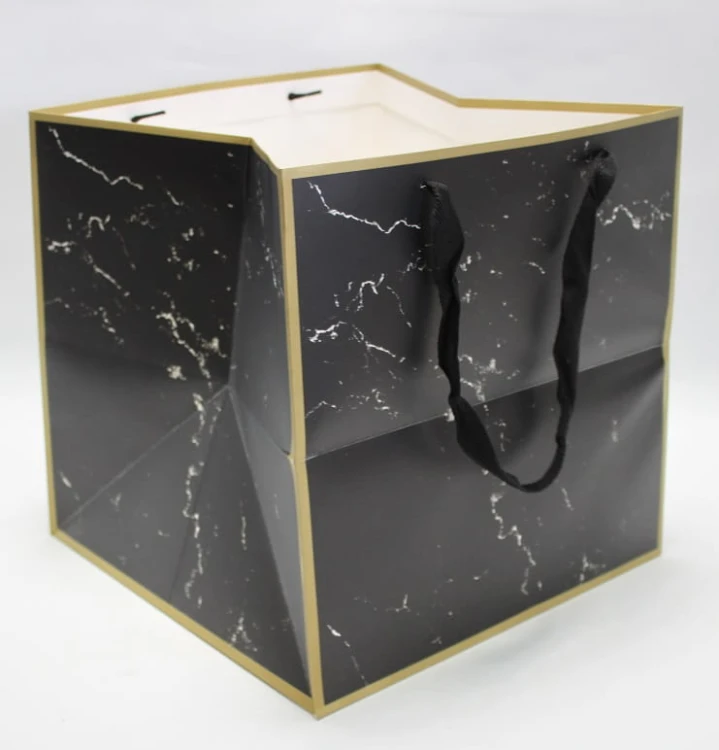 TOREBKA UPOMINKOWA 15X15X15CM A'LA MARMUR