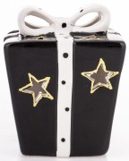 FIGURKA PREZENT CERAMICZNY LED 9,5x7,5x7,5cm