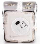 FIGURKA PREZENT CERAMICZNY LED 9,5x7,5x7,5cm