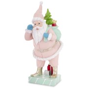 FIGURKA DUŻY MIKOŁAJ RÓŻOWY 40x17x17