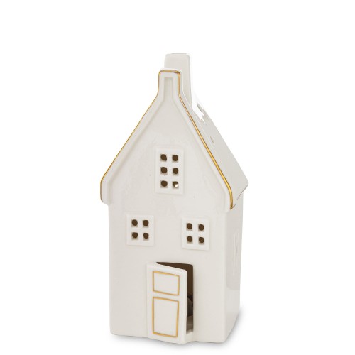 CERAMICZNA FIGURKA DOMEK 15,5x7,5x6,5