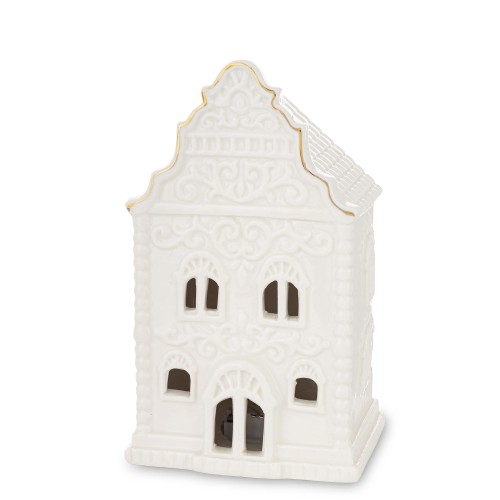 CERAMICZNA FIGURKA DOMEK 15,5x9x7