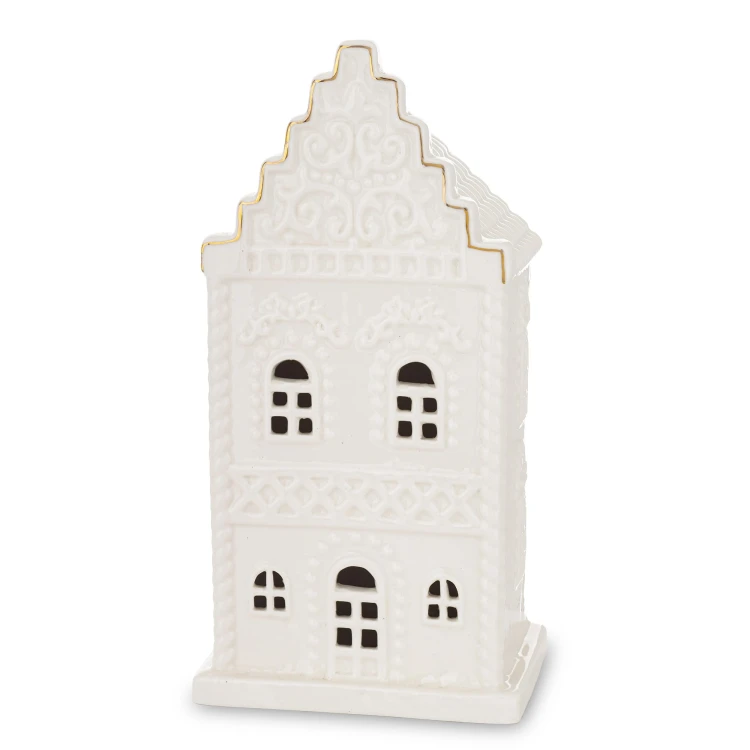 CERAMICZNA FIGURKA DOMEK 19,5x10x7,5