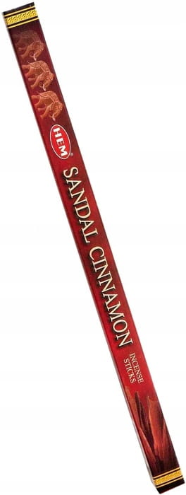 INDYJSKIE DŁUGIE KADZIDEŁKA ZAPACHOWE SANDAL-CINNAMON