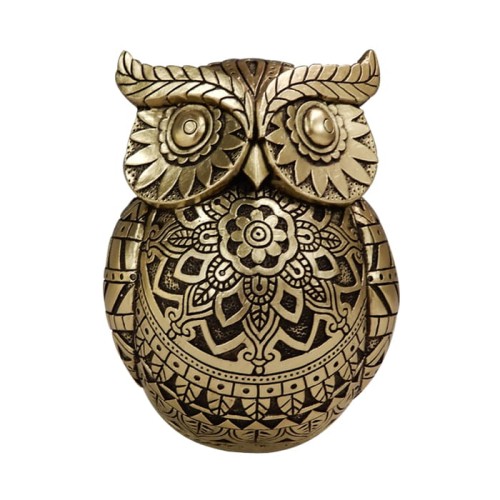 Figurka Sowa - symbol mądrości - dekoracja 13,6cm