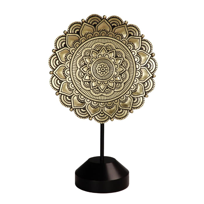 Figurka Mandala Owalna - dekoracja buddyjska 35cm