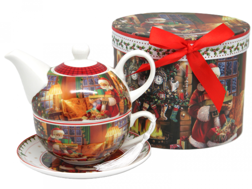 TEA FOR ONE MIKOŁAJE PREZENT ŚWIĘTA W OPAKOWANIU PREZENTOWYM