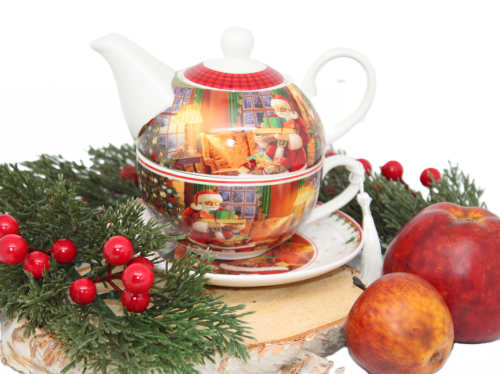 TEA FOR ONE MIKOŁAJE PREZENT ŚWIĘTA W OPAKOWANIU PREZENTOWYM