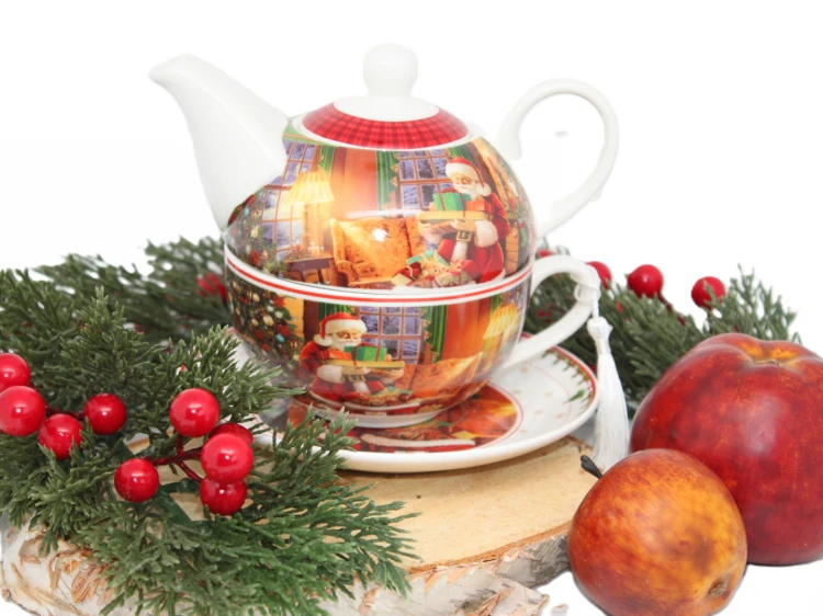 TEA FOR ONE MIKOŁAJE PREZENT ŚWIĘTA W OPAKOWANIU PREZENTOWYM