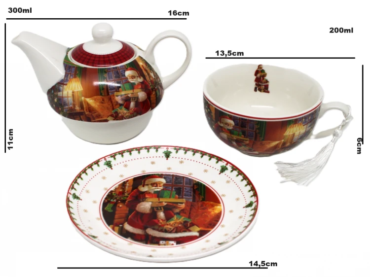 TEA FOR ONE MIKOŁAJE PREZENT ŚWIĘTA W OPAKOWANIU PREZENTOWYM