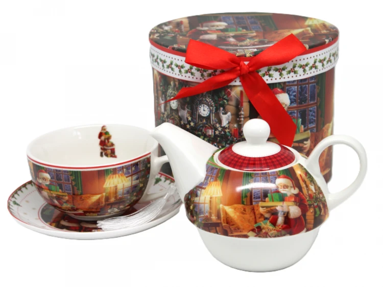 TEA FOR ONE MIKOŁAJE PREZENT ŚWIĘTA W OPAKOWANIU PREZENTOWYM
