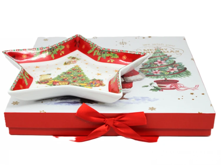 PATERA GWIAZDA 29,5X3,5CM PREZENT ŚWIĘTA W OPAKOWANIU PREZENTOWYM