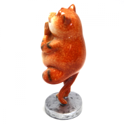 FIGURKA KOT JOGA 16CM