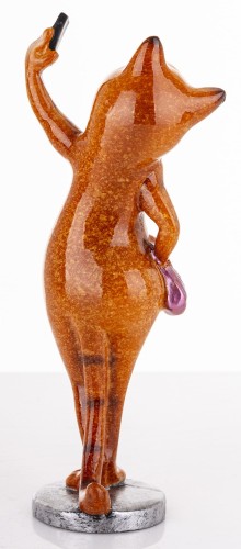 FIGURKA KOT SELFIE 19x7,5x6
