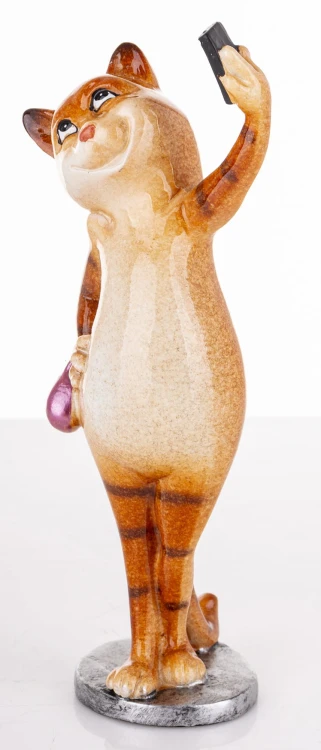 FIGURKA KOT SELFIE 19x7,5x6