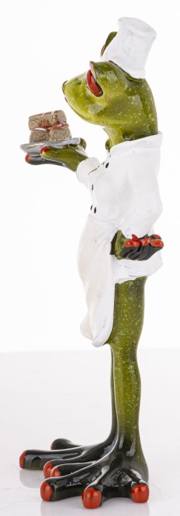 FIGURKA ŻABA PANI CUKIERNIK 17x8x4,5