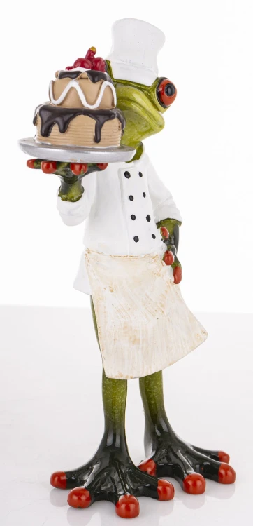FIGURKA ŻABA PAN CUKIERNIK 18,5x9,5x6