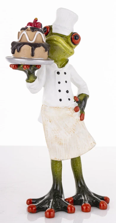 FIGURKA ŻABA PAN CUKIERNIK 18,5x9,5x6