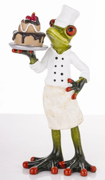 FIGURKA ŻABA PAN CUKIERNIK 18,5x9,5x6