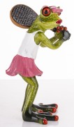 FIGURKA ŻABA TENISISTKA 15x9x9,5