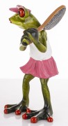 FIGURKA ŻABA TENISISTKA 15x9x9,5