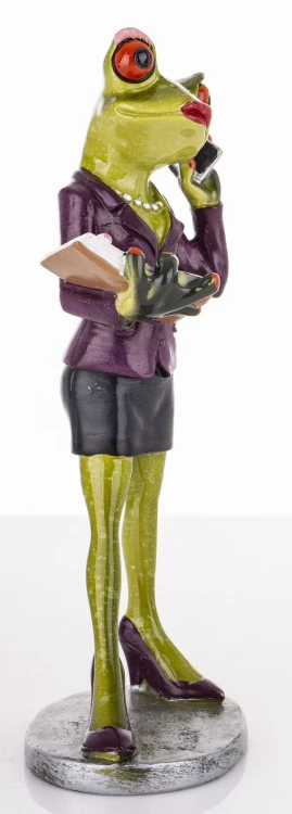 FIGURKA ŻABA ASYSTENTKA 18x8x5,5