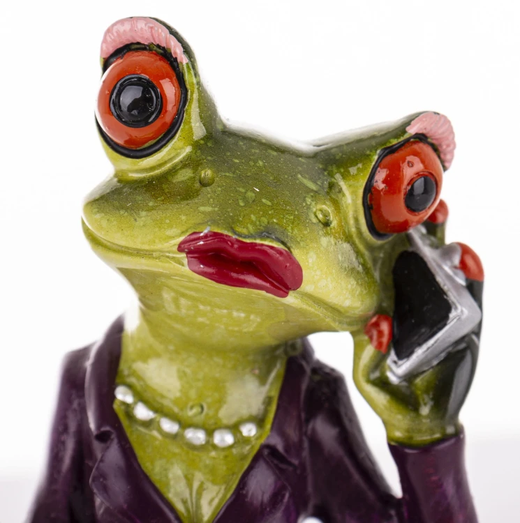 FIGURKA ŻABA ASYSTENTKA 18x8x5,5