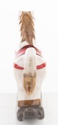 FIGURKA CERAMICZNA KOŃ NA BIEGUNACH 14x15x4,5