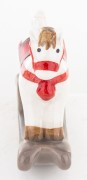 FIGURKA CERAMICZNA KOŃ NA BIEGUNACH 8,5x9x3