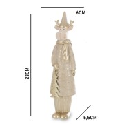 FIGURKA RENIFER ZŁOTY 23x6x5,5